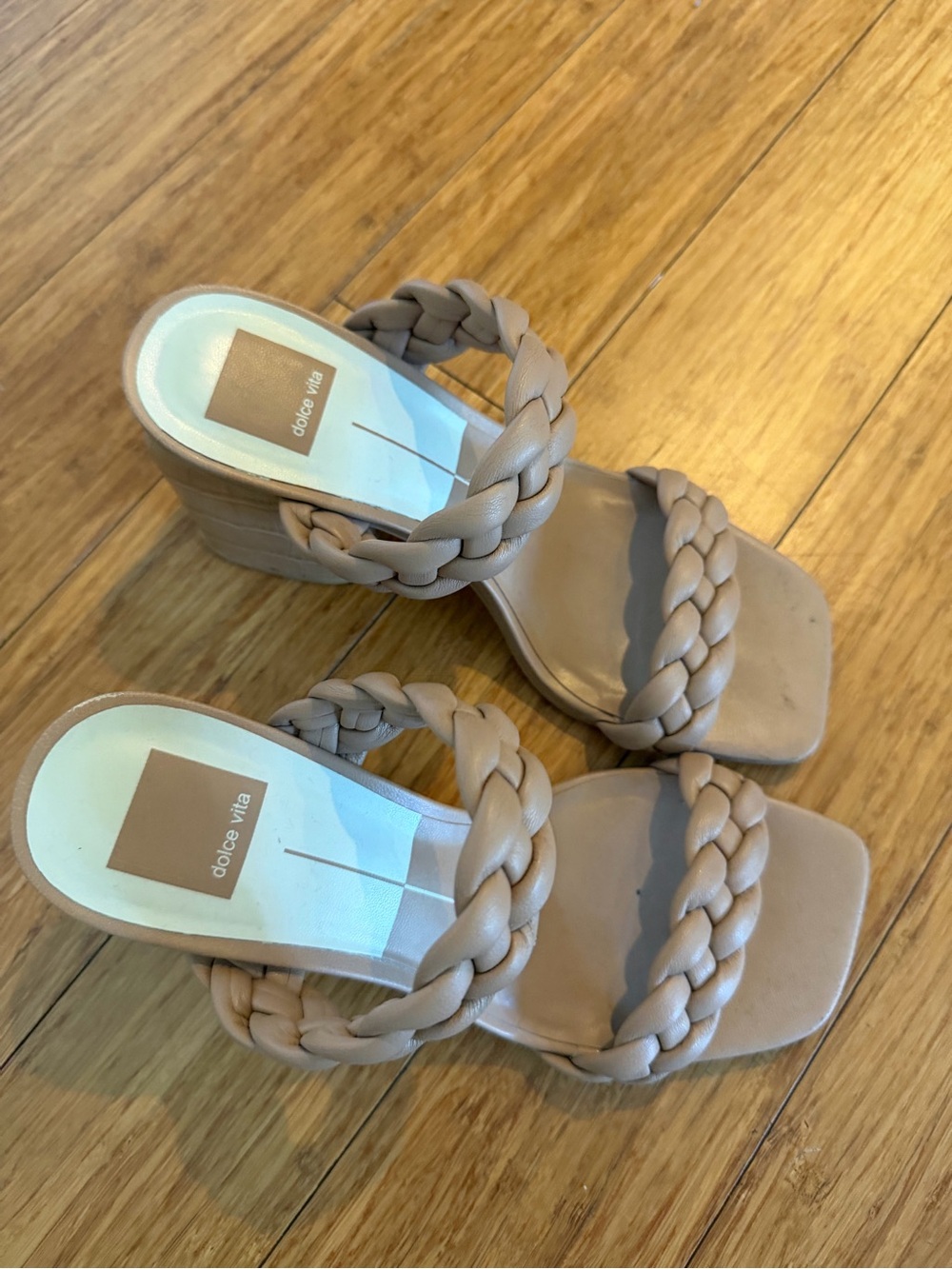 Dolce Vita Paily Braided Block Heels